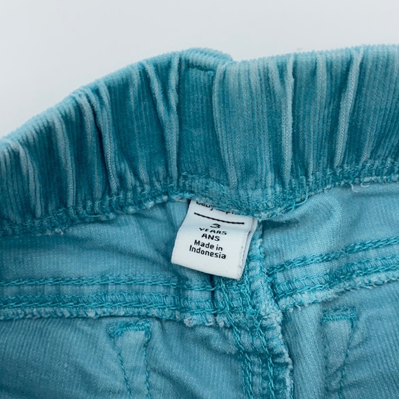 Baby Gap Blue Cord Pants Girls Size 3 - Picture 6 of 8